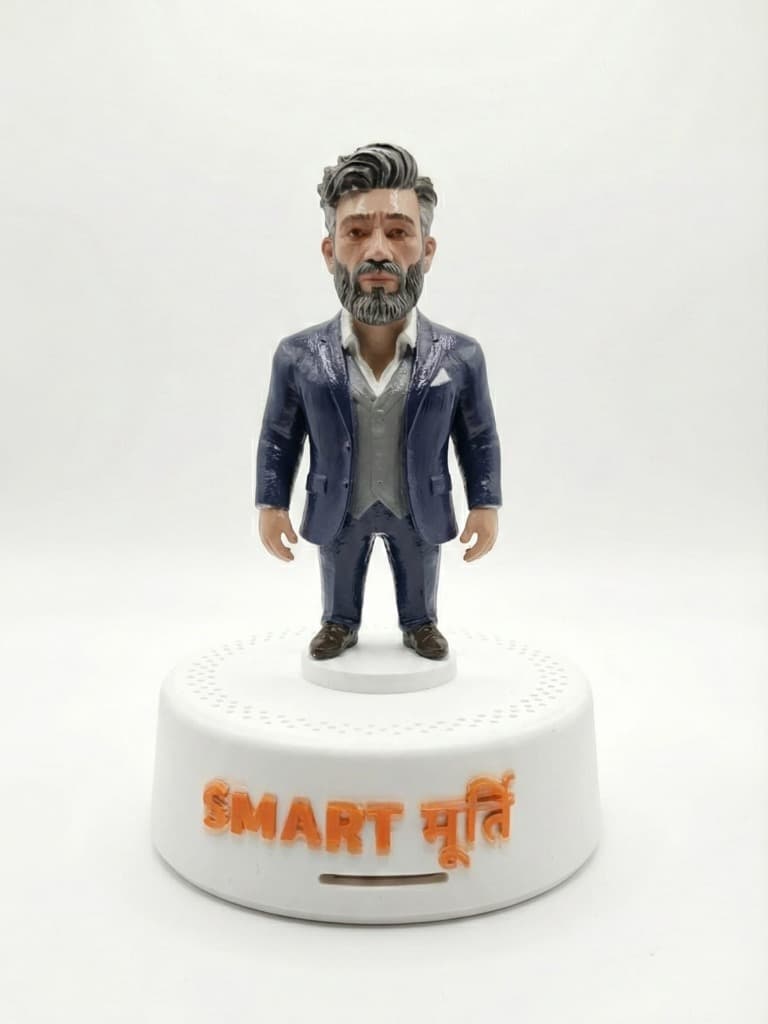 Smart Base with 3D printed model